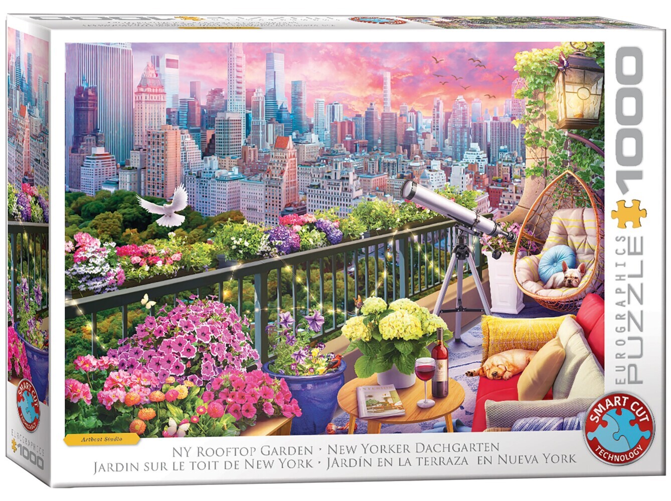 New Yorker Dachgarten