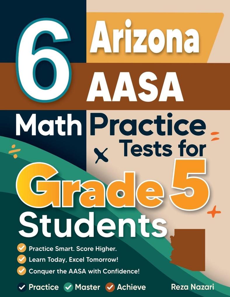 6 Arizona AASA Grade 5 Math Practice Tests
