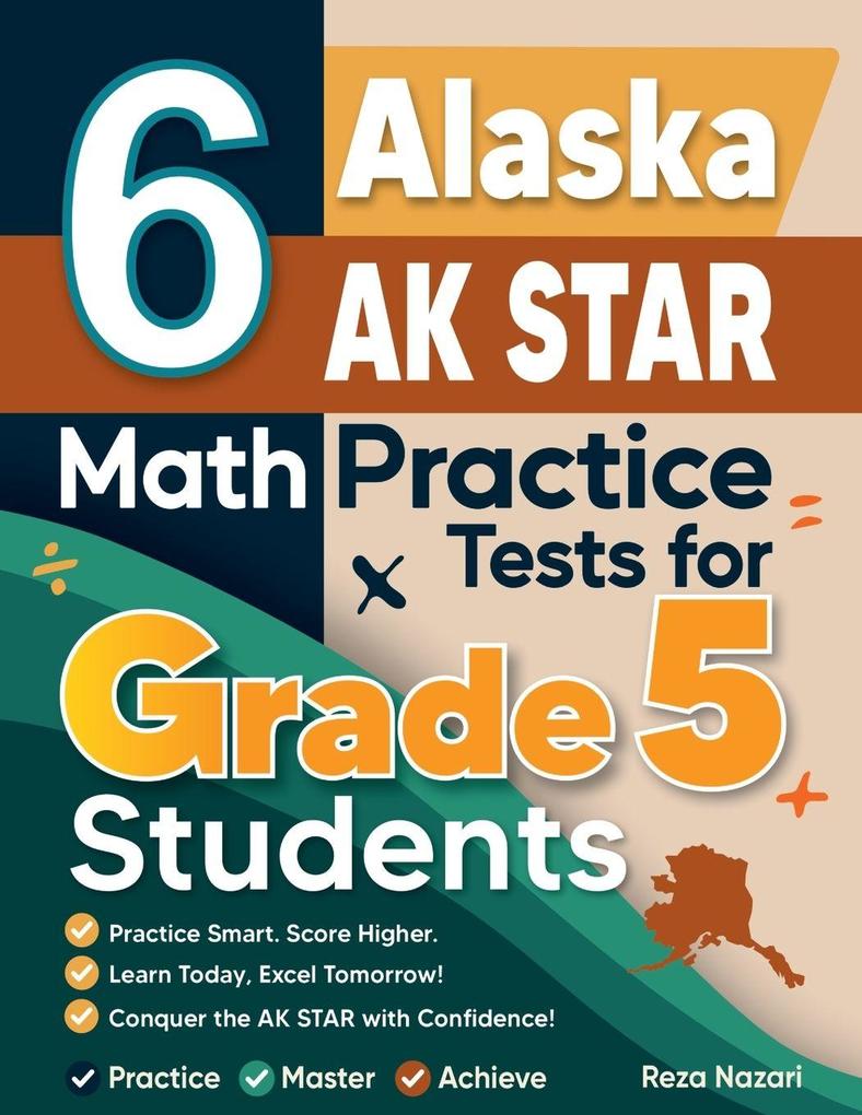 6 Alaska AK STAR Grade 5 Math Practice Tests