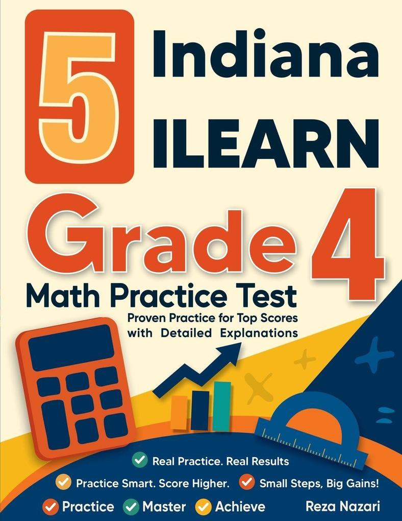 5 Indiana ILEARN Grade 4 Math Practice Tests
