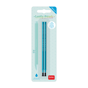 2 Pcs Lovely Friends Refill - 05 Mm - Sky Blue Ink