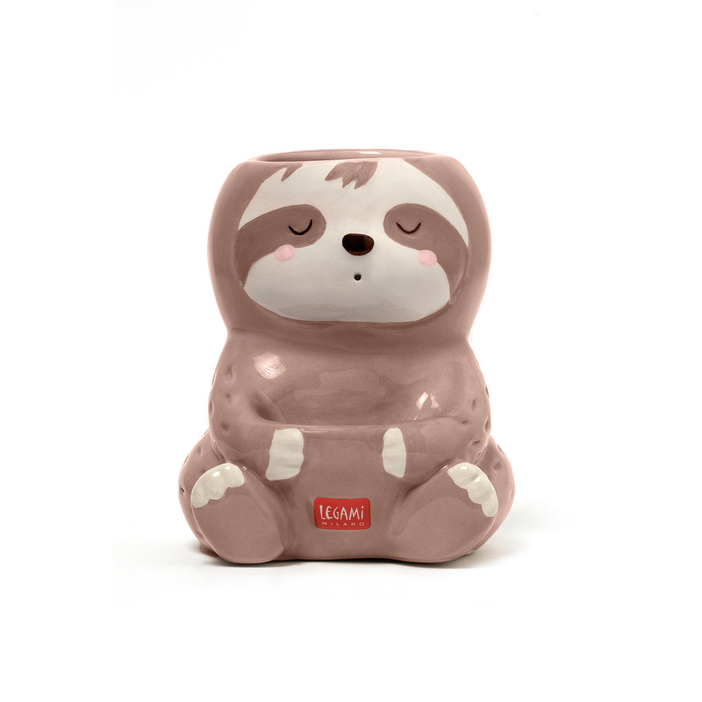 Desk Friends - Ceramic Pen Holder - Sloth