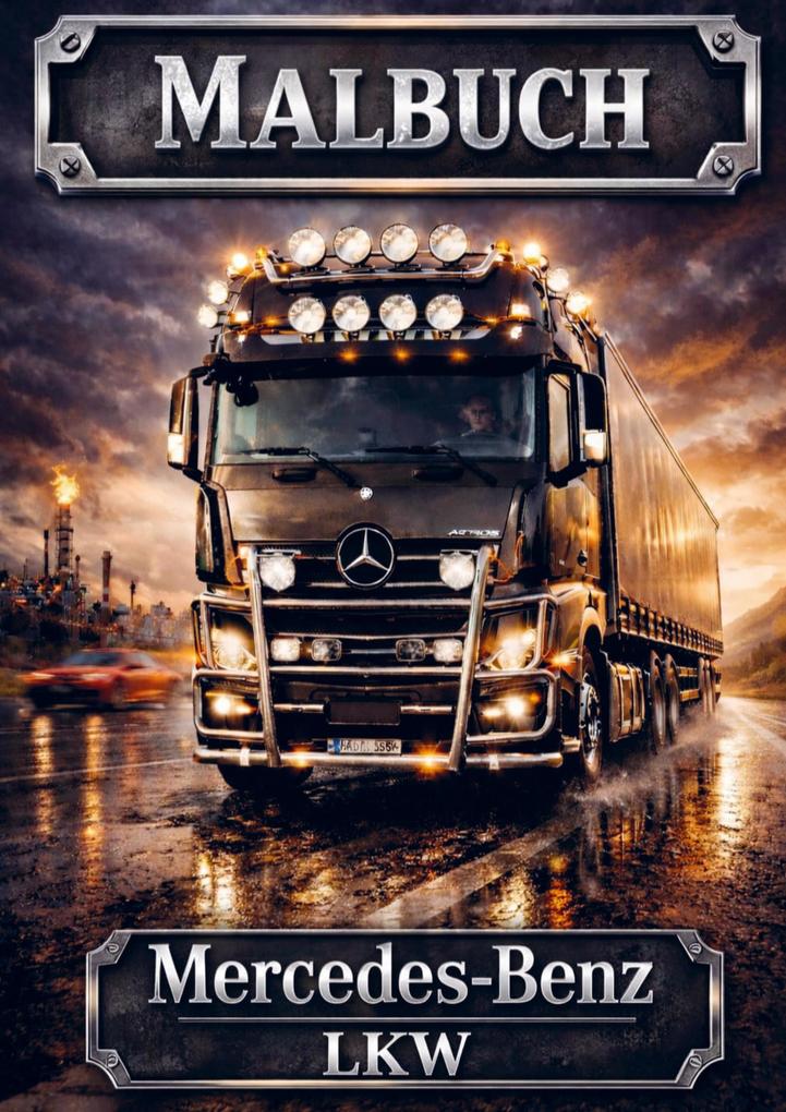 Malbuch Mercedes Benz LKW