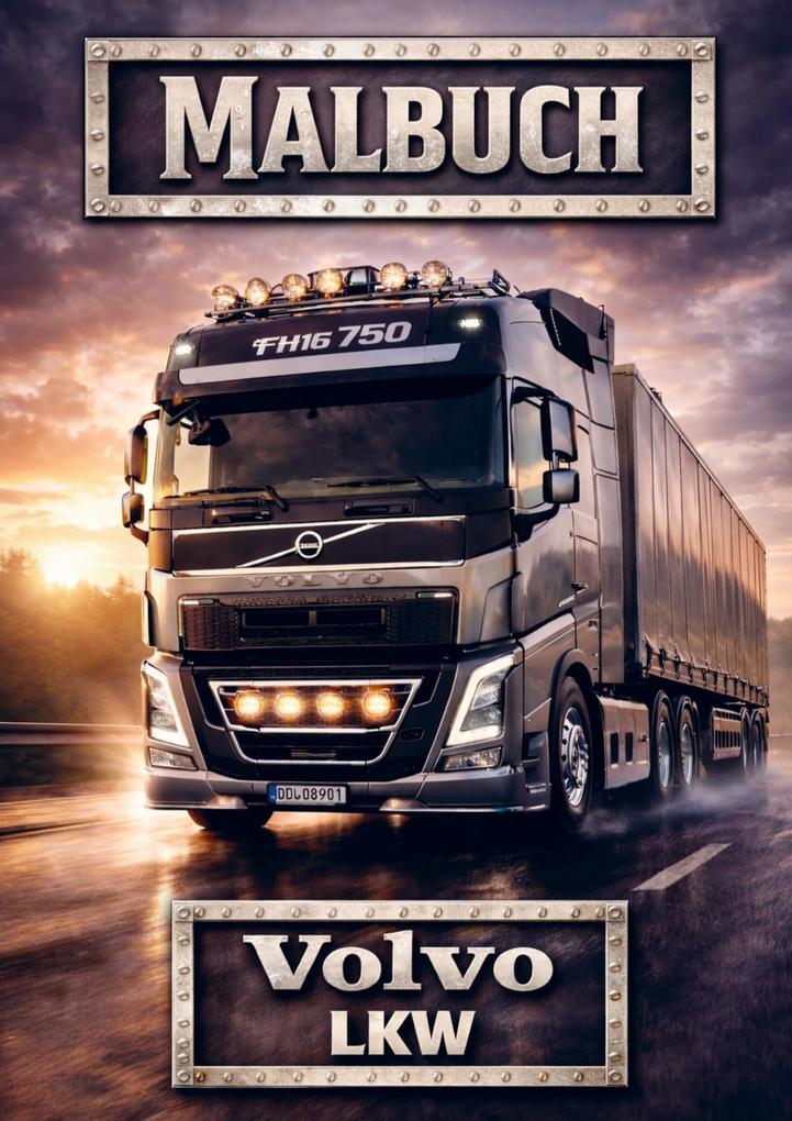 Malbuch Volvo-Lkw