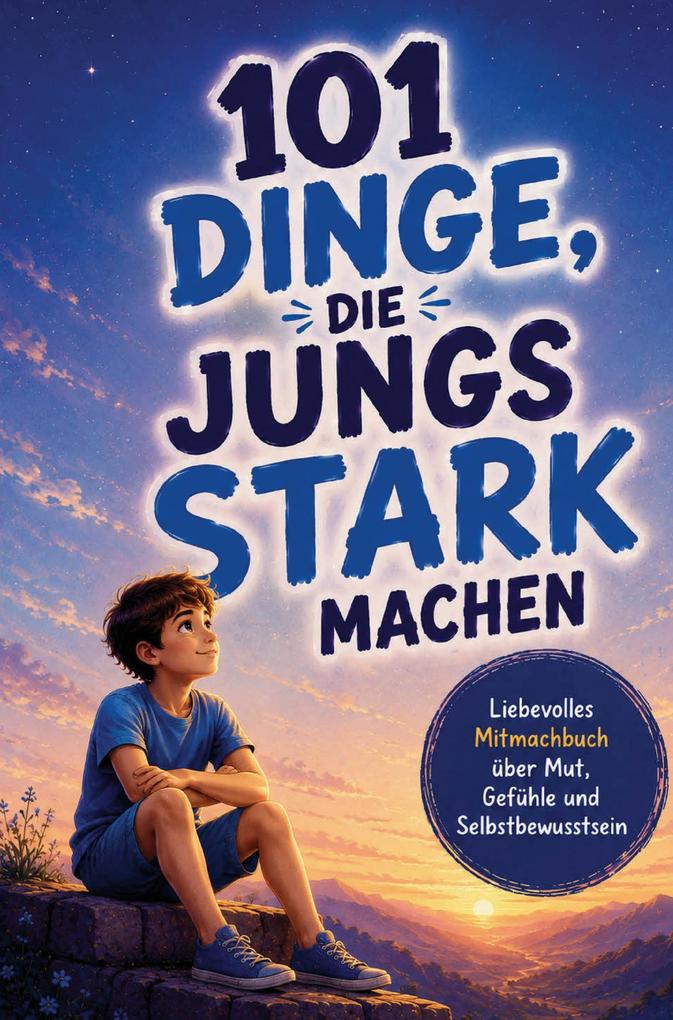 101 Dinge die Jungs stark machen. Ein liebevolles Mitmachbuch über Mut Gefühle und Selbstbewusstsein