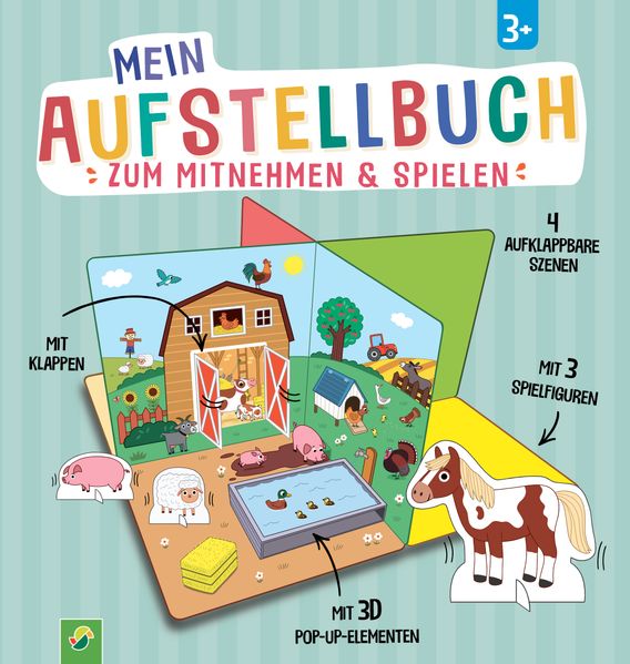 Mein Aufstellbuch zum Mitnehmen & Spielen Bauernhof