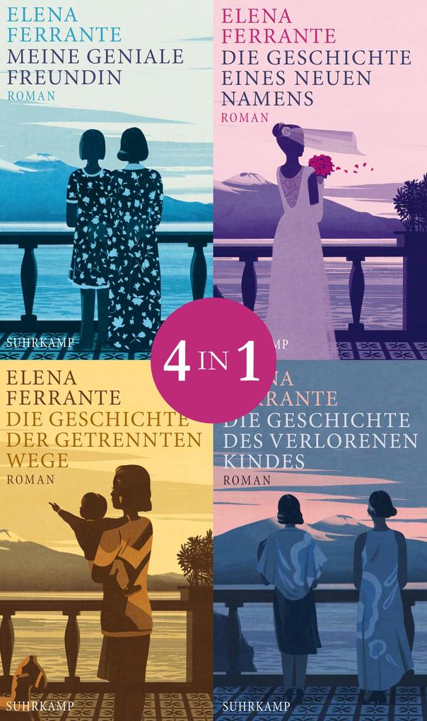 Meine geniale Freundin (1-4) - der Welterfolg komplett in einem Band
