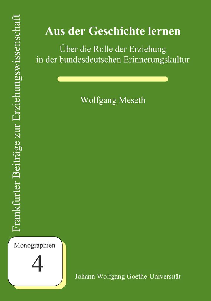 Aus der Geschichte lernen