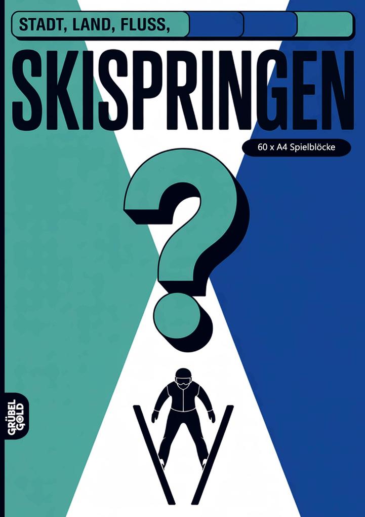Stadt Land Fluss Skispringen