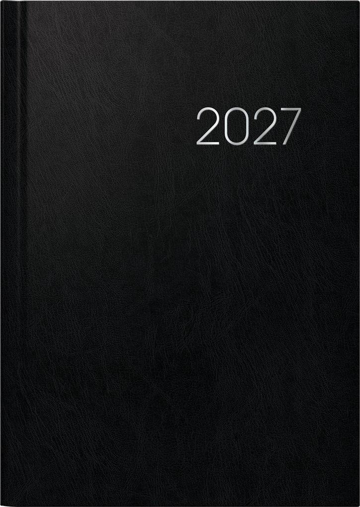 BRUNNEN 1079660907 Buchkalender Mod. 796 2027 A5 Kunststoff schwarz