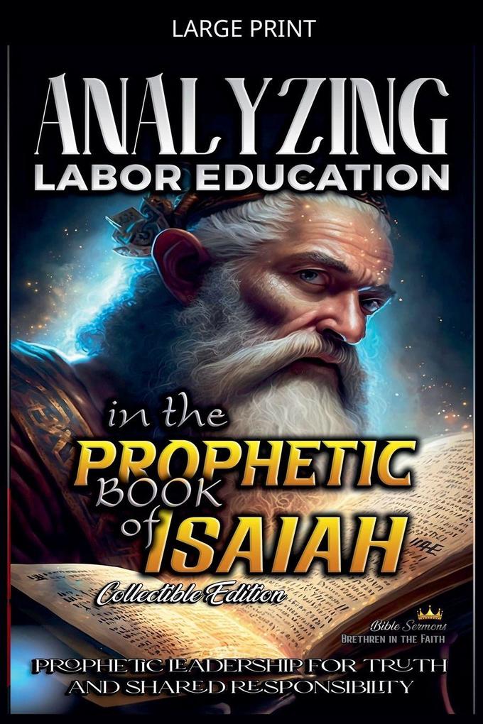 Analyzing Labor Education in the Prophetic Books of Isaiah