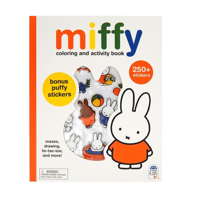 Miffy Coloring and Activity Book with Puffy Stickers