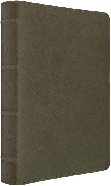 ESV Heirloom Bible Coram Deo: Thinline Edition (Cowhide Tuscan Green)