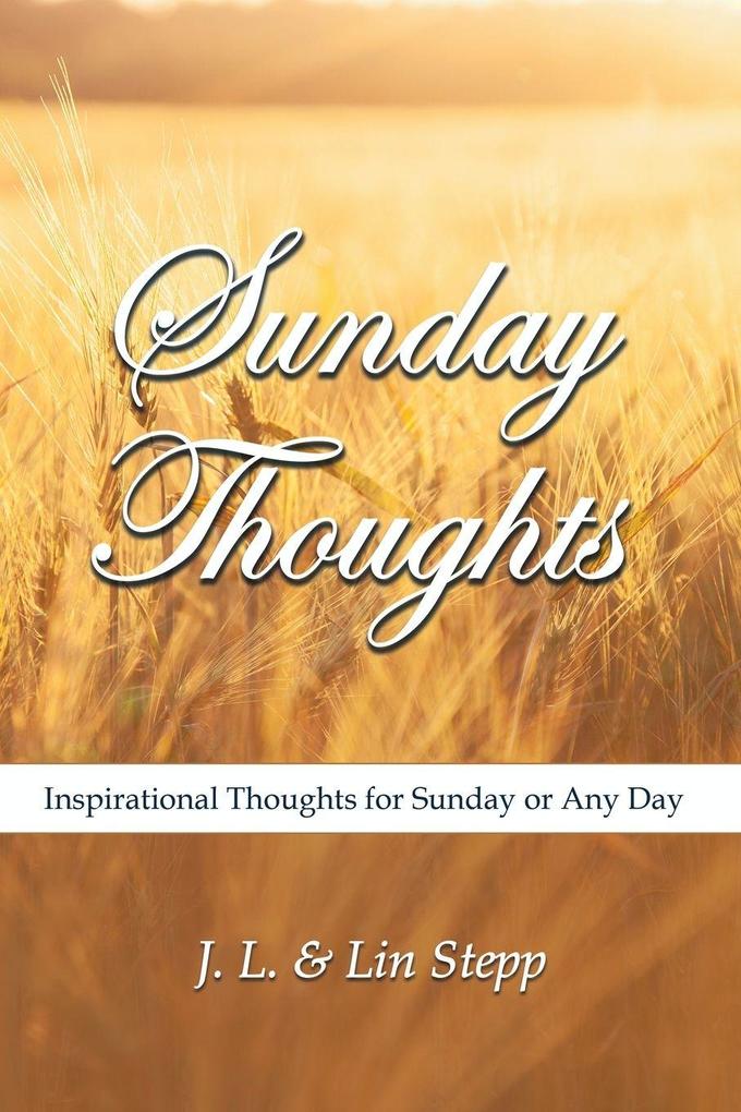 Sunday Thoughts