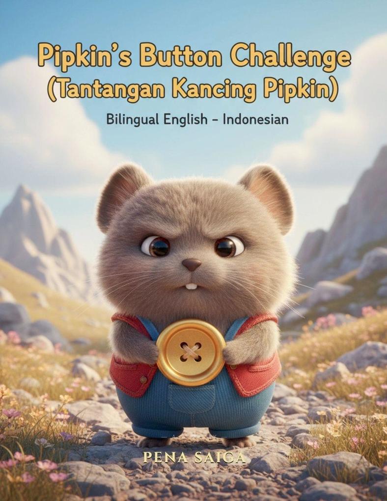 Pipkin's Button Challenge - Tantangan Kancing Pipkin - A Bilingual Story for Kids