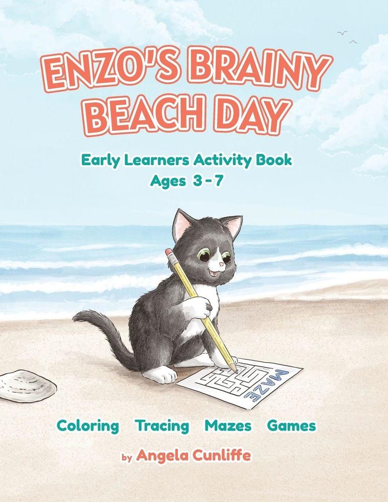 Enzo's Brainy Beach Day Early Learners Activity Book