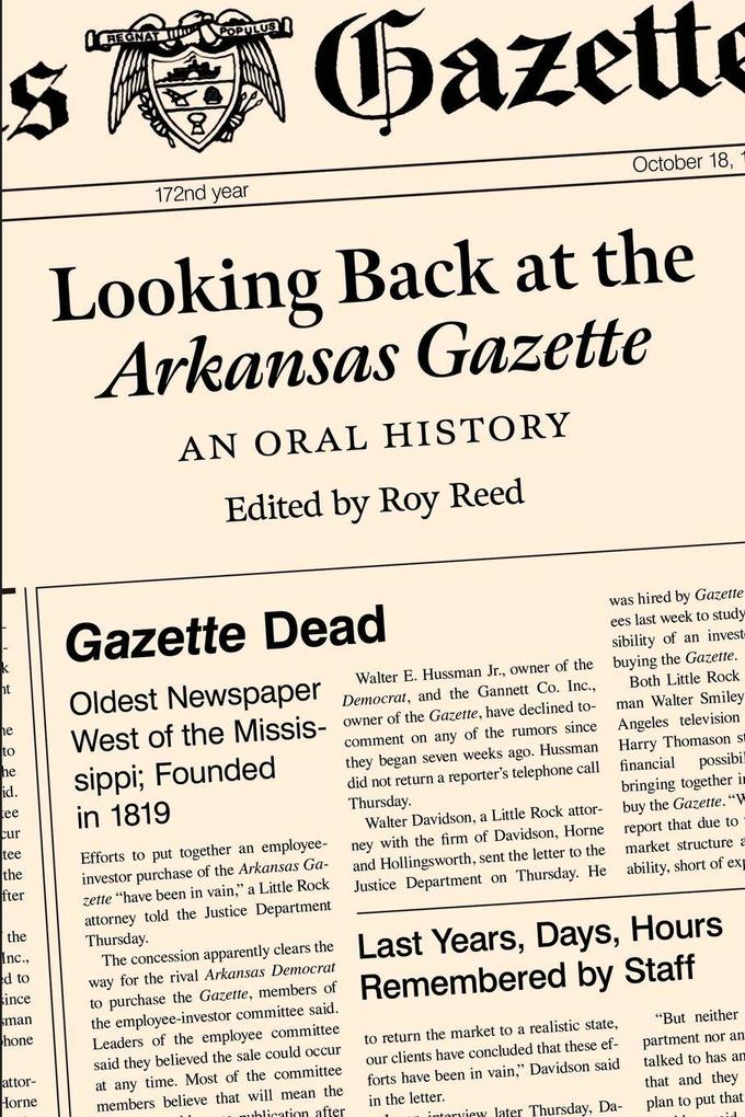 Looking Back at the Arkansas Gazette