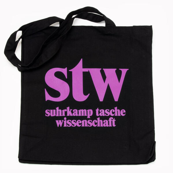 suhrkamp tasche wissenschaft schwarz/pink