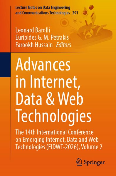 Advances in Internet Data & Web Technologies