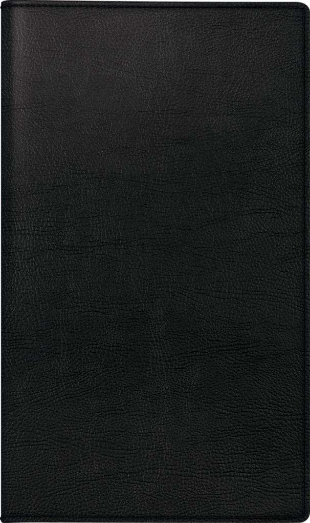 rido/idé 7046884907 Taschenkalender Mod. M-Planer 2027 A6 Kunstleder schwarz