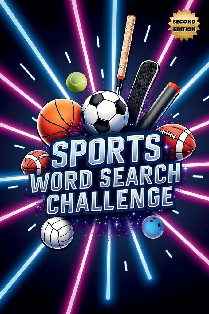 Sports Word Search Challenge (Second Edition)