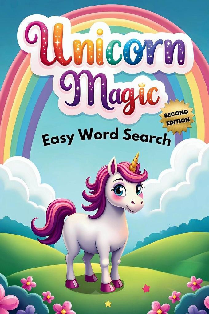 Unicorn Magic Easy Word Search (Second Edition)