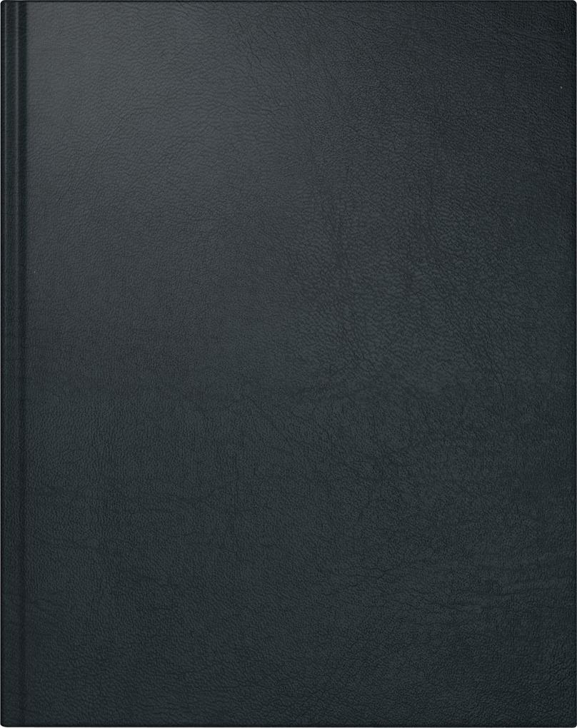 rido/idé 7024074907 Buchkalender Premium Mod. Managerkalender TM 2027 205×260 mm Kunstleder schwarz
