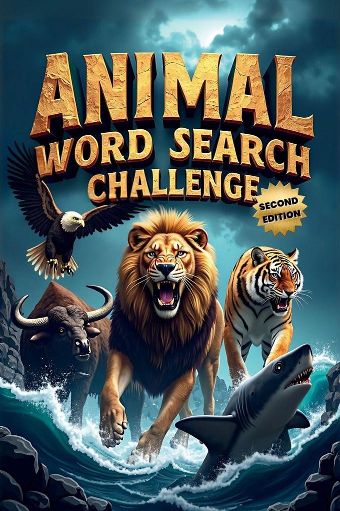 Animal Word Search Challenge (Second Edition)