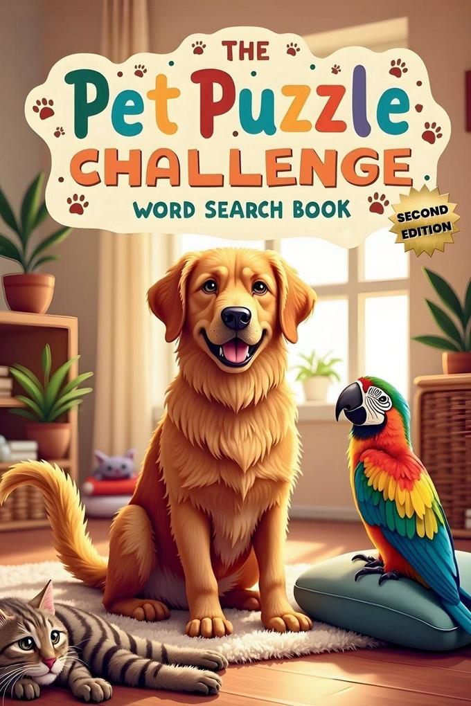 The Pet Puzzle Challenge Word Search Book (Second Edition)