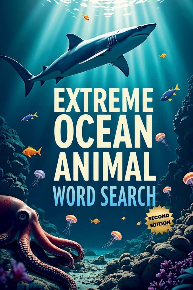 Extreme Ocean Animal Word Search (Second Edition)