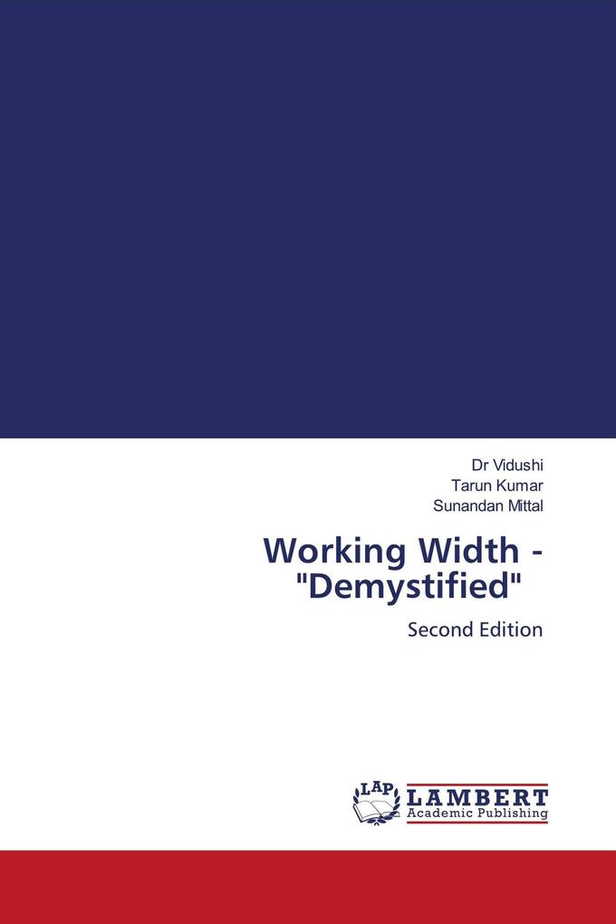 Working Width - 'Demystified'