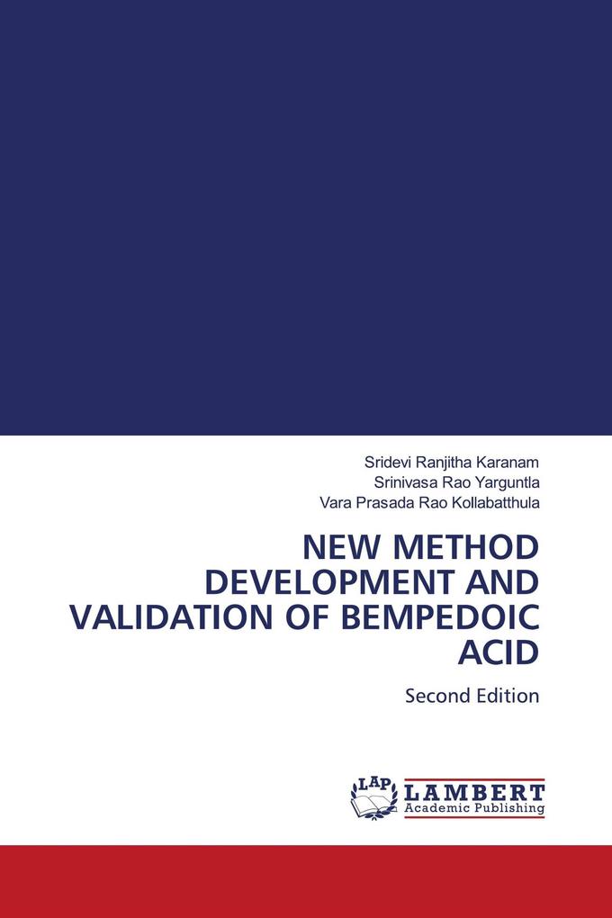 NEW METHOD DEVELOPMENT AND VALIDATION OF BEMPEDOIC ACID