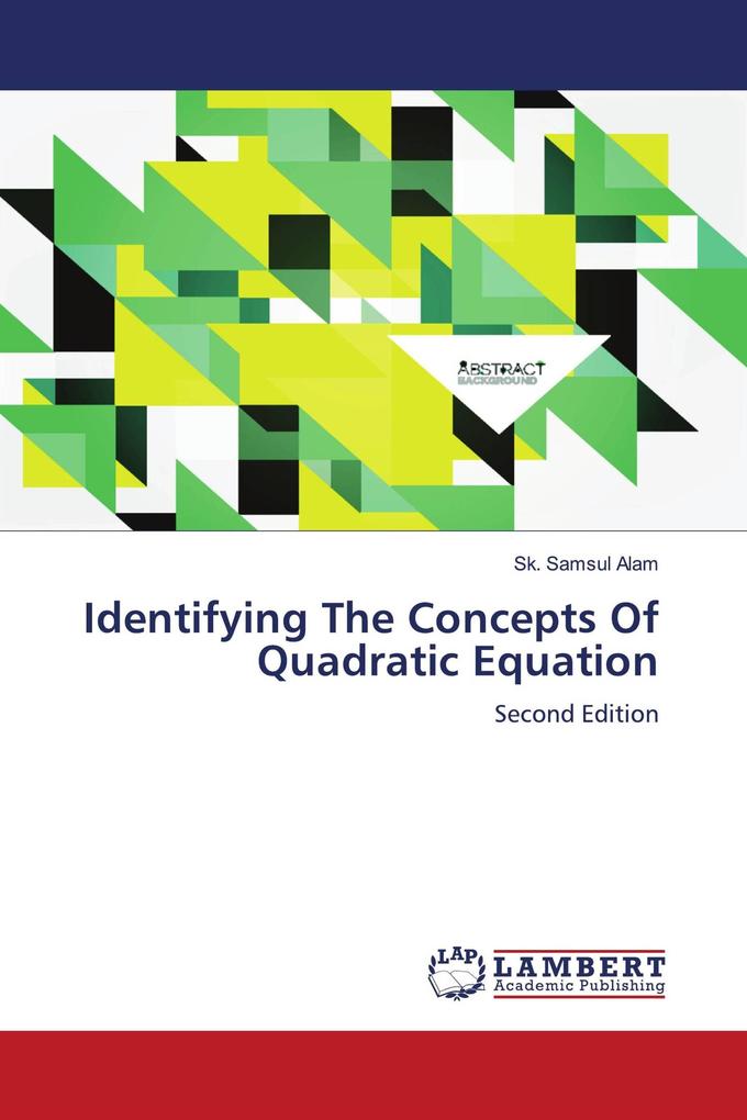 Identifying The Concepts Of Quadratic Equation