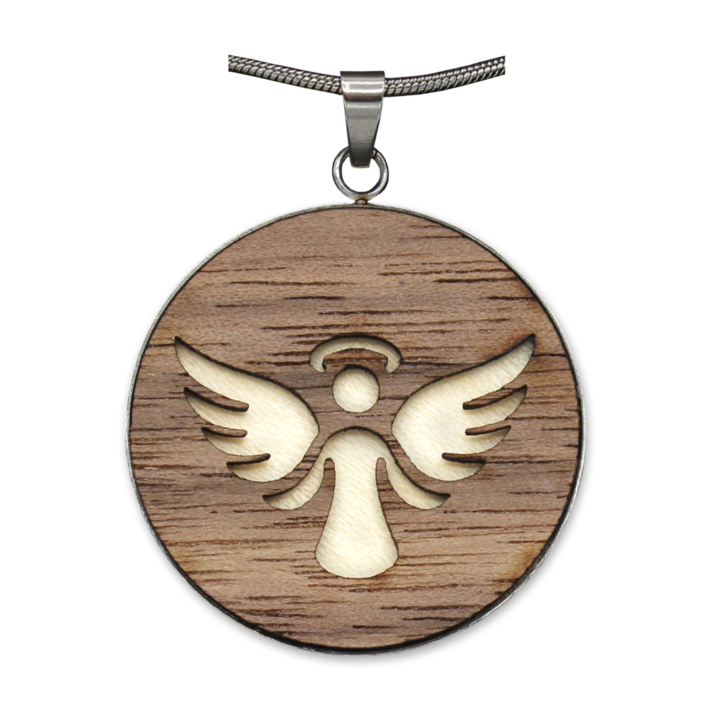 Holzschmuck 'Waldzeichen' Schutzengel