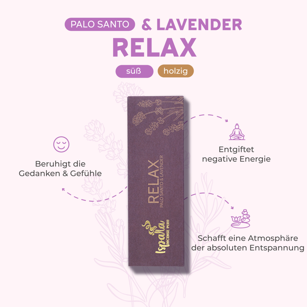 Palo Santo & Lavendel Räuchertabletten