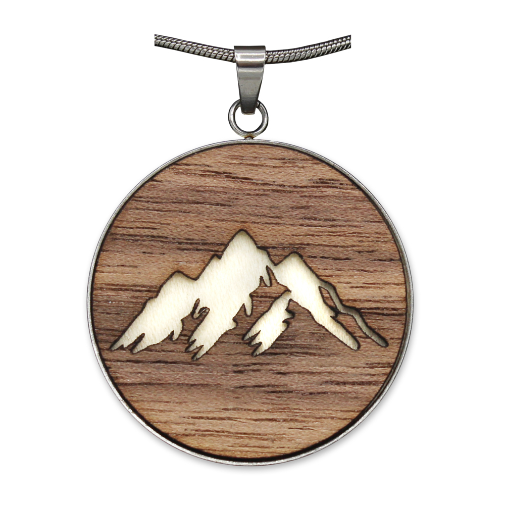Holzschmuck 'Waldzeichen' Berg