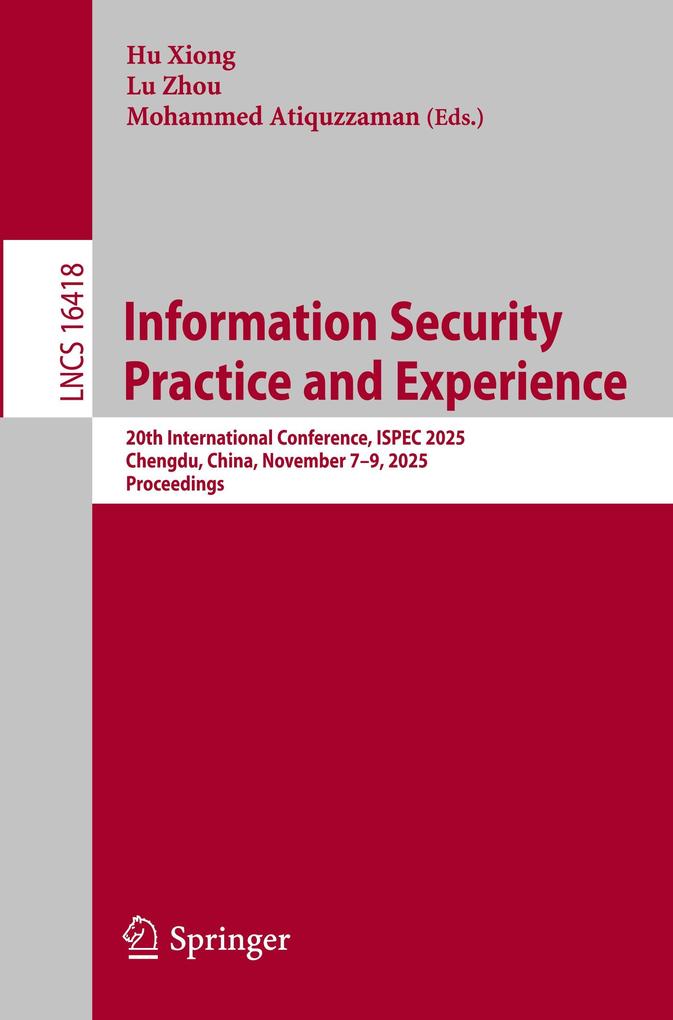 Information Security Practice and Experience