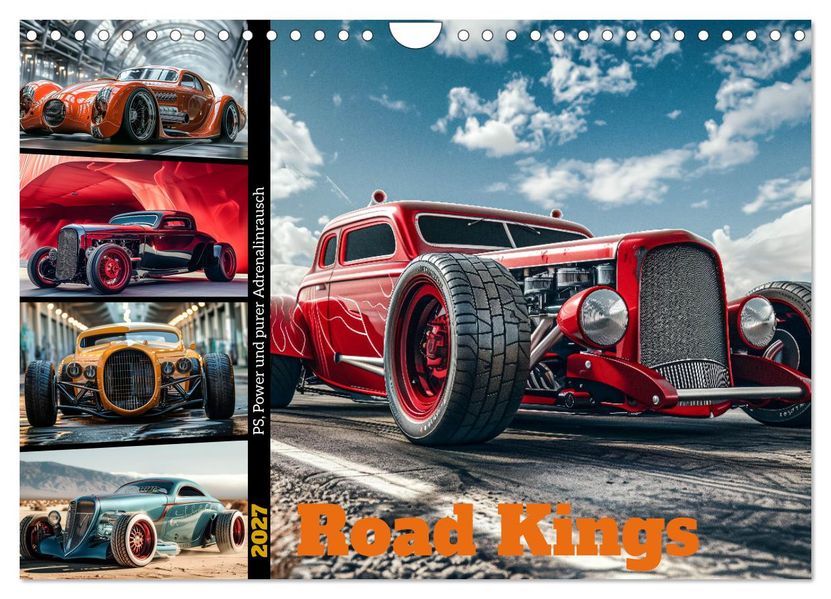 Road Kings (Wandkalender 2027 DIN A4 quer) CALVENDO Monatskalender