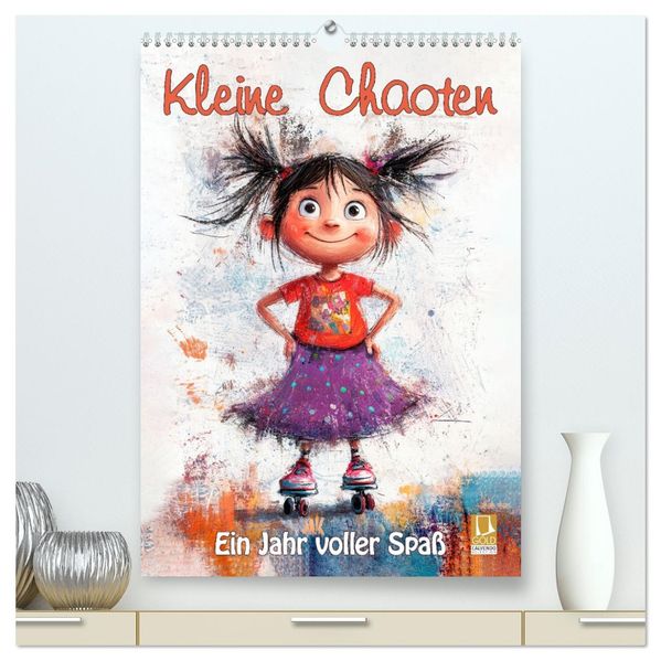 Kleine Chaoten (hochwertiger Premium Wandkalender 2027 DIN A2 hoch) Kunstdruck in Hochglanz
