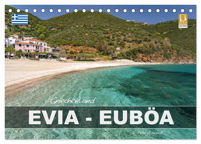 Griechenland - Euböa - Evia (Tischkalender 2027 DIN A5 quer) CALVENDO Monatskalender