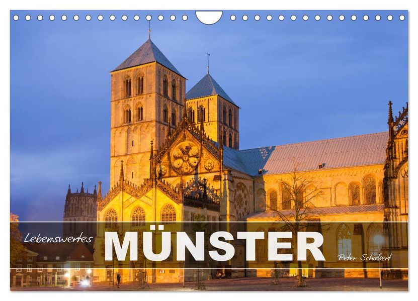 Lebenswertes Münster (Wandkalender 2027 DIN A4 quer) CALVENDO Monatskalender