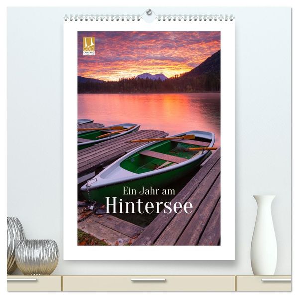 Ein Jahr am Hintersee (hochwertiger Premium Wandkalender 2027 DIN A2 hoch) Kunstdruck in Hochglanz