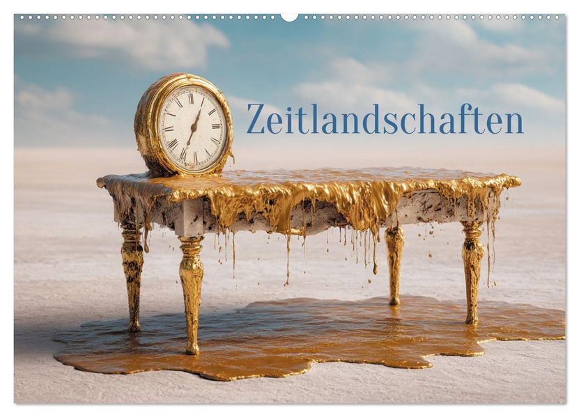 Zeitlandschaften (Wandkalender 2027 DIN A2 quer) CALVENDO Monatskalender