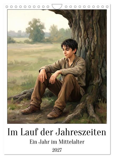 Im Lauf der Jahreszeiten - Ein Jahr im Mittelalter (Wandkalender 2027 DIN A4 hoch) CALVENDO Monatskalender