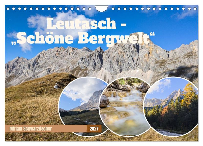 Leutasch - schöne Bergwelt (Wandkalender 2027 DIN A4 quer) CALVENDO Monatskalender