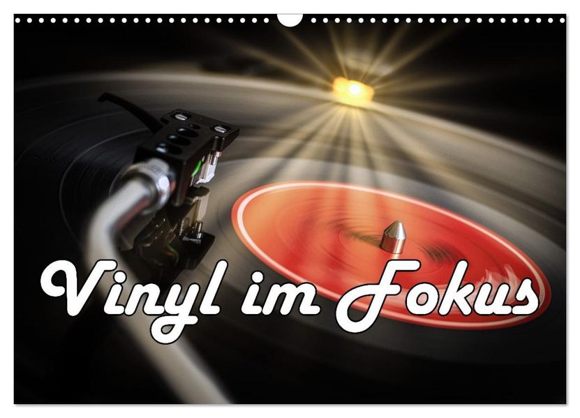 Vinyl im Fokus (Wandkalender 2027 DIN A3 quer) CALVENDO Monatskalender