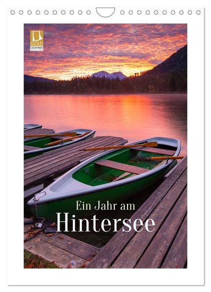 Ein Jahr am Hintersee (Wandkalender 2027 DIN A4 hoch) CALVENDO Monatskalender