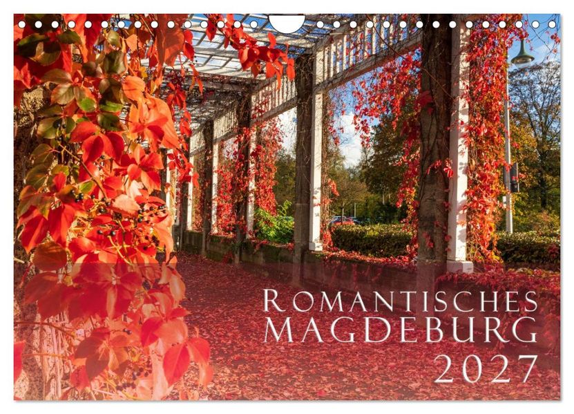 Romantisches Magdeburg (Wandkalender 2027 DIN A4 quer) CALVENDO Monatskalender