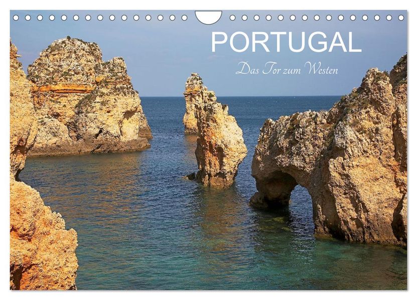 Portugal. Das Tor zum Westen (Wandkalender 2027 DIN A4 quer) CALVENDO Monatskalender