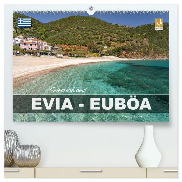 Griechenland - Euböa - Evia (hochwertiger Premium Wandkalender 2027 DIN A2 quer) Kunstdruck in Hochglanz